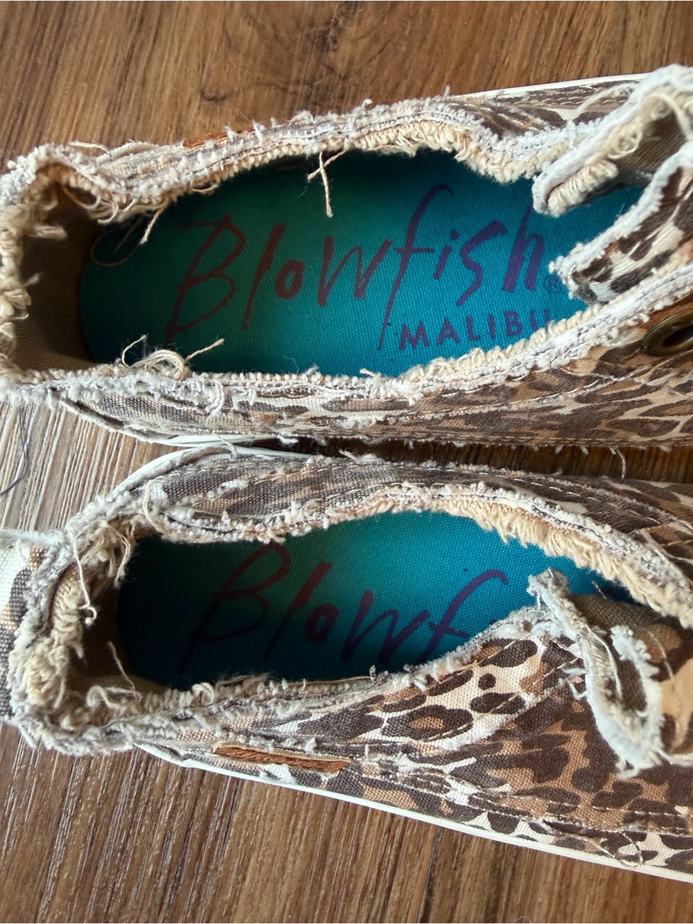 Leopard Print Slip-On Sneakers - Brown - Picture 5 of 6